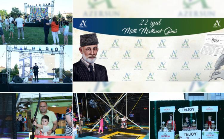 “Azərsun Holdinq” Mətbuat Gününü jurnalistlərlə qeyd etdi 