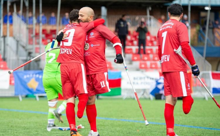 Azərbaycanın amputant millisi Avropa çempionatında növbəti qələbəsini qazanıb 