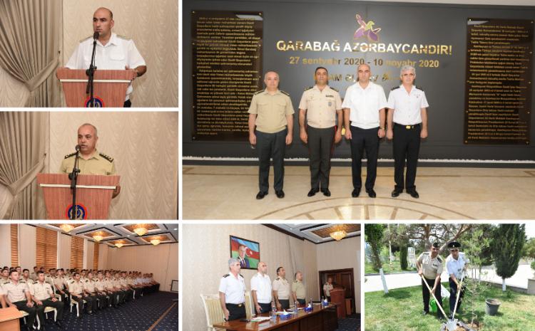 Hərbi Prokurorluqla Hərbi İnstitutun birgə keçirdiyi tədbirdə ekoloji qanun pozuntularından danışılıb 