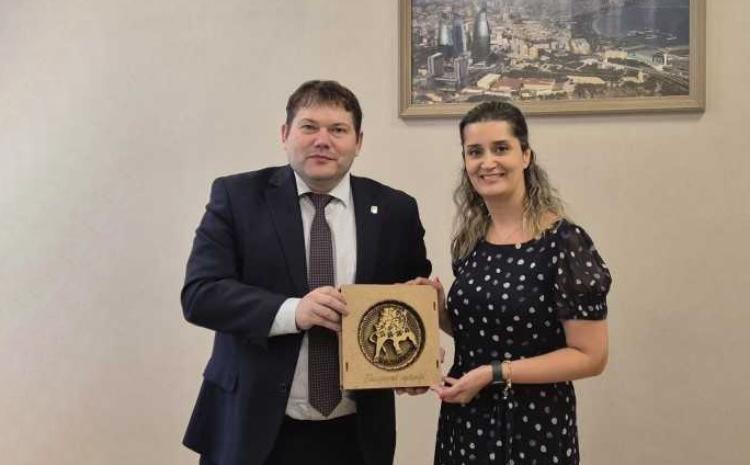 Делегация Белорусского государственного университета информатики и радиоэлектроники посетила Бакинскую высшую школу нефти 