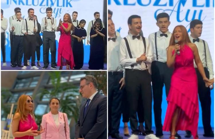 Tünzalə Ağayeva “İnklüziv ayı” layihəsinin bağlanış mərasimində 