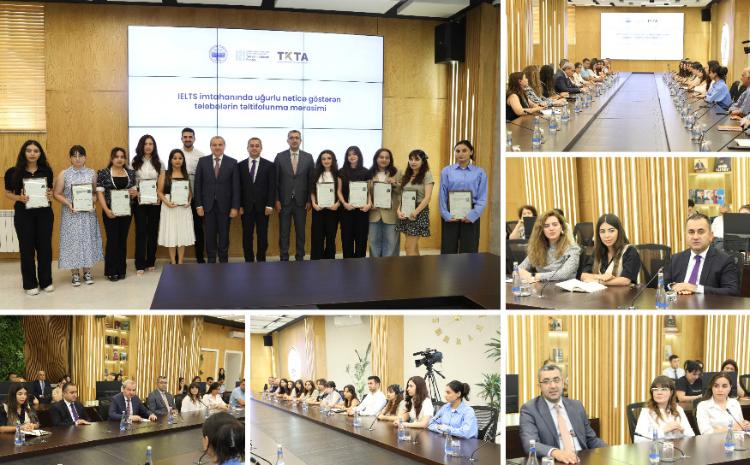 Награждены студенты БГУ, успешно сдавшие экзамен IELTS 