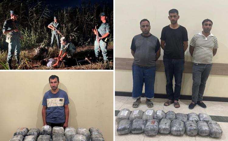 DSX və DİN birgə əməliyyat keçirib, 17 kq marixuananı Azərbaycana gətirilməsinin qarşısı alınıb 