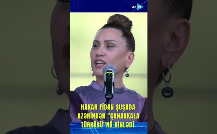 HAKAN FİDAN ŞUŞADA AZƏRİNDƏN "ÇANAKKALA TÜRKÜSÜ"NÜ DİNLƏDİ - GÖRÜNTÜLƏR