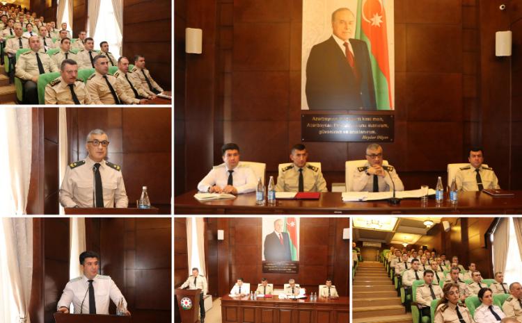 Hərbi Prokurorluqda geniş kollegiya iclası keçirilib 