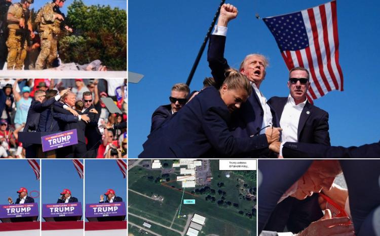 Donald Trampa sui-qəsd edildi - ANBAAN VİDEO