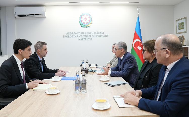 Beynəlxalq Miqrasiya Təşkilatının Azərbaycan Respublikasındakı missiyasının rəhbəri ilə görüş keçirilib 