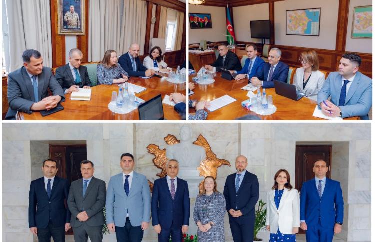 Səlahiyyətli nümayəndə BMT-nin İnkişaf Proqramının nümayəndəsi ilə görüşüb 