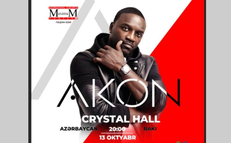Hip Hop və R&B musiqisinin əfsanəsi AKON-ın Bakıdakı gözlənilən solo konserti! 