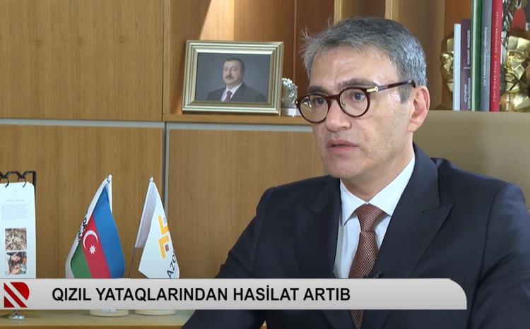 Zakir İbrahimov: “AzerGold” fəaliyyətini bir hasilat sahəsindən yeni sahələr üzrə şaxələndirməyə çalışır” 