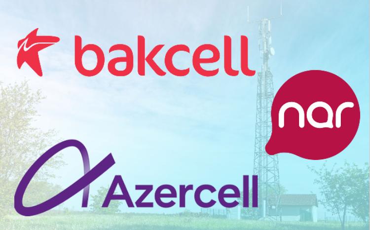 "Azercell", "Bakcell" və "Nar"ın gəlirləri - 691 MİLYON MANATA ÇATIB