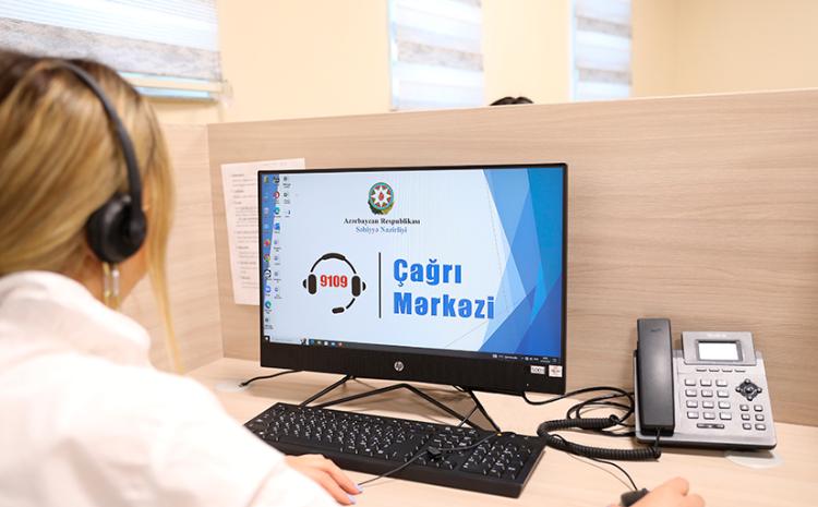 Səhiyyə Nazirliyinin 9109 “Çağrı Mərkəzi” vasitəsilə müharibə iştirakçısı və şəhid ailəsinin ümumilikdə 67 mindən artıq müraciəti cavablandırılıb 