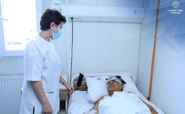 İnsult keçirən, şəkər və hepatitli xəstə KTM-də sağaldı 