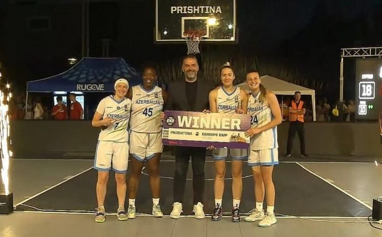 Azərbaycanın qadınlardan ibarət basketbol millisi Avropa Kubokuna vəsiqə qazanıb 