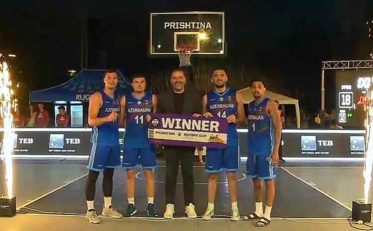 Azərbaycanın kişi basketbol millisi Avropa Kubokunun final mərhələsinə vəsiqə qazanıb 