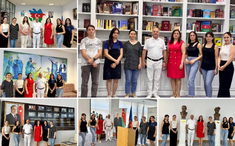 Aerokosmik İnformatika İnstitutunun əməkdaşları Mərkəzi Elmi Kitabxana ilə tanış olublar 