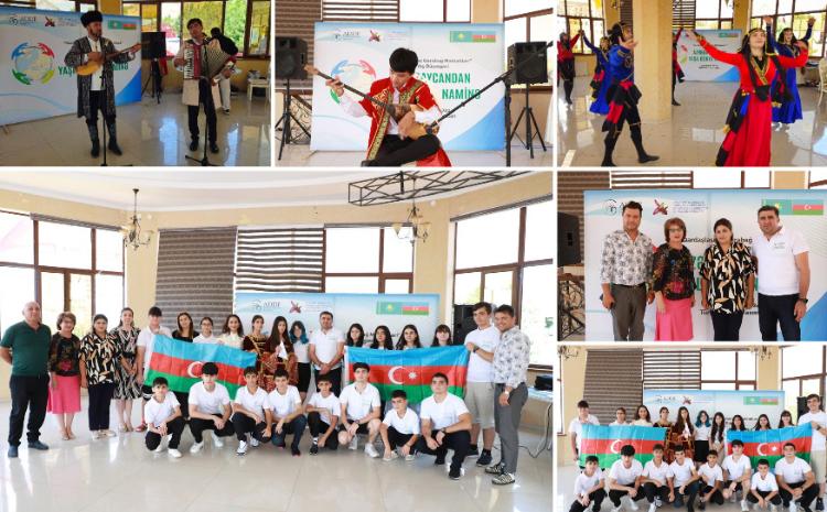 Şimkənddə “Qardaşlaşmış Qarabağ Məktəbləri” layihəsi çərçivəsində IV Yay Düşərgəsinin açılış mərasimi keçirilib 