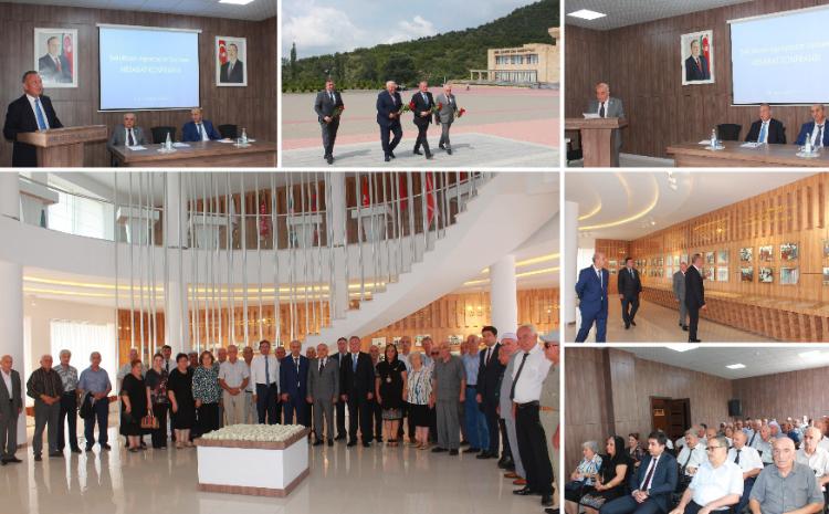 Azərbaycan Ağsaqqallar Şurasının sədr müavini Bayram Yusifov Şəkidə hesabat konfransında iştirak edib 