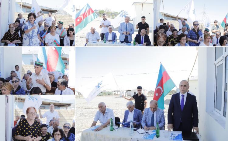 Ceyhun Məmmədovun Şabran rayonunda seçicilərlə görüşü keçirildi 
