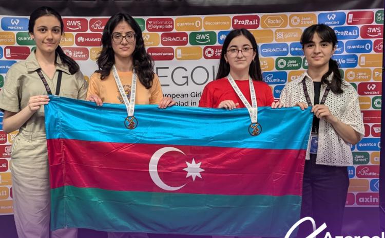 Azərbaycan məktəbliləri Avropa Qızlar İnformatika Olimpiadasında medal qazanıblar 