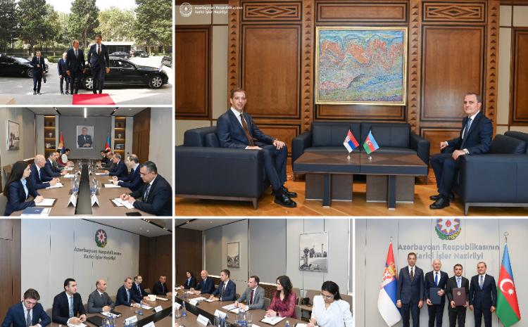 XİN Ceyhun Bayramov və Marko Curiçin müzakirə etdiyi məsələləri açıqlayıb 