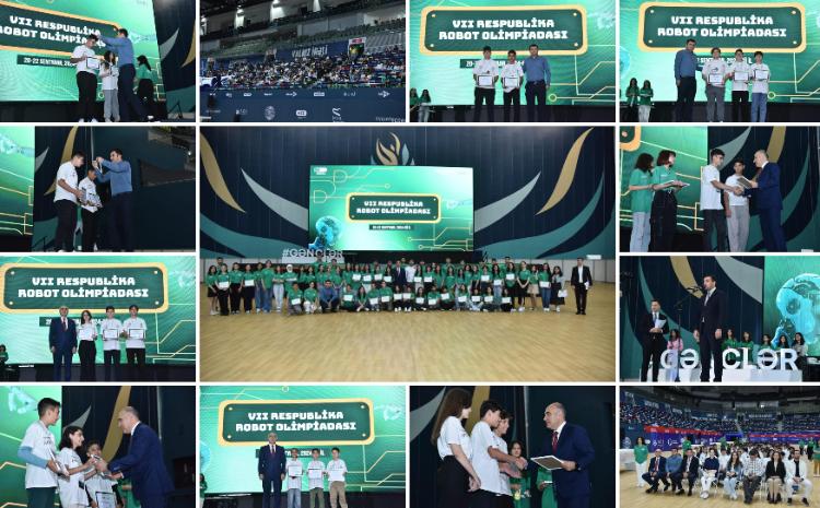 VII Robot Olimpiadasına yekun vurulub 