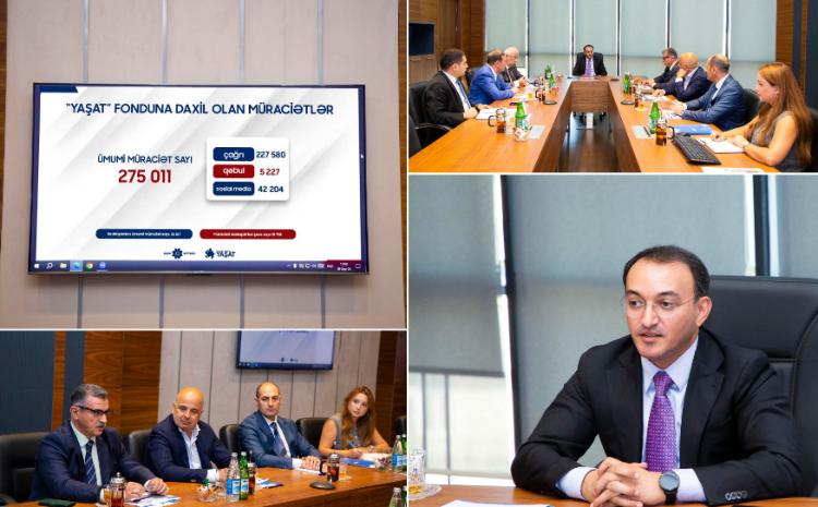 “YAŞAT” Fondunun Himayəçilik Şurasının növbəti iclası keçirilib 