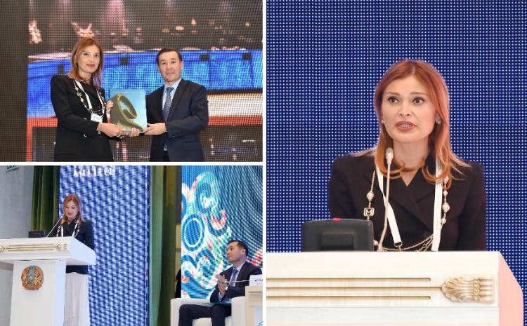 Директор Азербайджанского национального музея ковра Амина Меликова приняла участие во II казахстанском конгрессе музеев 