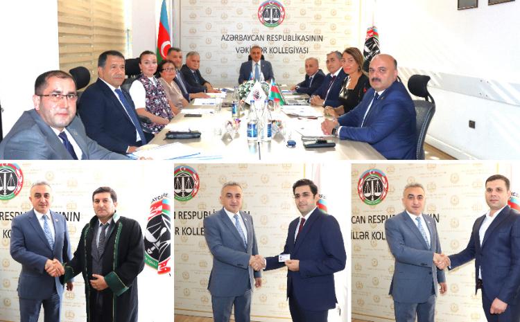 Vəkillər Kollegiyası Rəyasət Heyətinin növbəti iclası keçirilib 