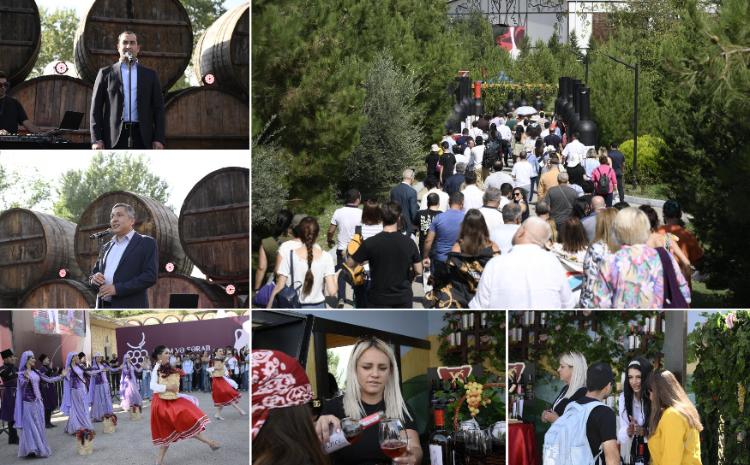 Şamaxıda Üçüncü Üzüm və Şərab Festivalına start verilib 