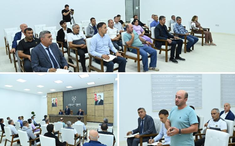 “Azərişiq” ASC Füzulidə sahibkarlarla görüş keçirib 