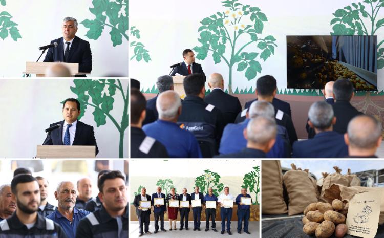 “AzerGold” QSC tərəfindən icra edilən “Daşkəsən rayonunda kartofçuluq təsərrüfatının inkişafına dəstək” layihəsi uğurla sona çatıb 