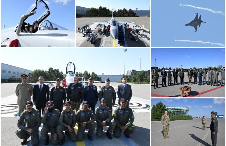 Prezidentə JF-17C təyyarələri təqdim olundu 