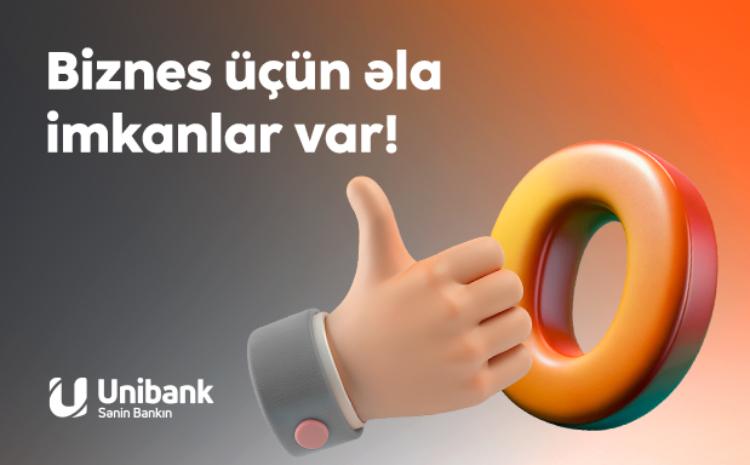 “Unibank” biznes sahibləri üçün komissiyaları sıfırlayıb 