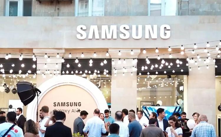Baku Electronics və SAMSUNG birlikdə Samsung-un eksklüziv Yeni Mağazasının Möhtəşəm Açılışını etdi 