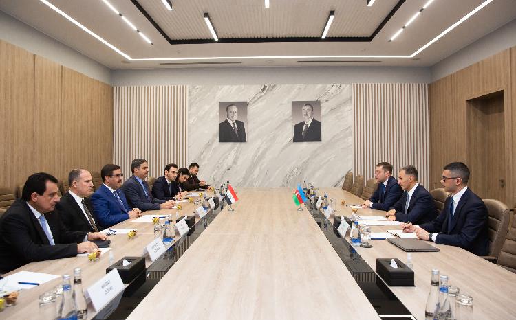 Nazir Rəşad Nəbiyev İraqın ticarət naziri ilə görüşüb 
