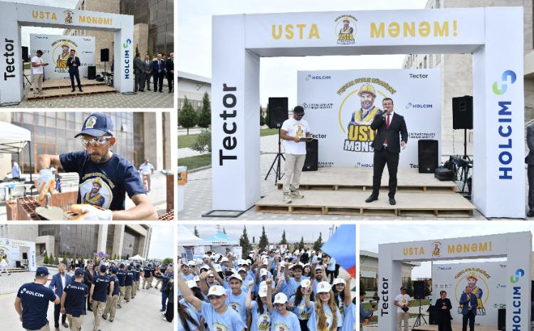 "Usta Mənəm!" müsabiqəsinin növbəti mərhələsi Sumqayıt Kimya Sənaye Parkında təşkil edilib 