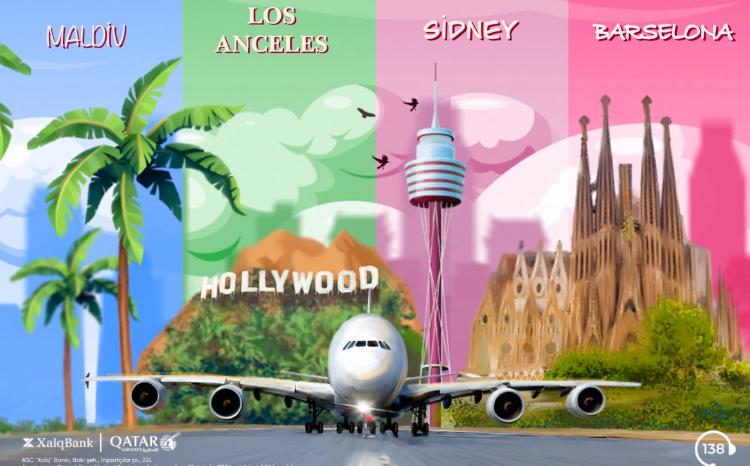 "Xalq Bank" və "Qatar Airways"dən eksklüziv kampaniya! 