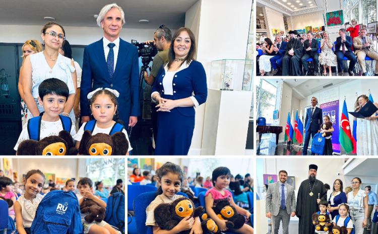 В Русском доме в Баку дан старт благотворительной акции «Помоги детям собраться в школу» 