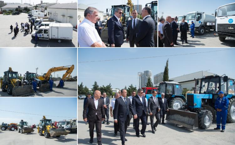 ADSEA “Formula 1” yarışları ilə əlaqədar texnika və nəqliyyat vasitələrinə baxış keçirib 