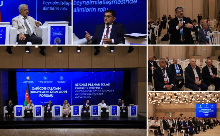 “Azərbaycanda elm və ali təhsilin beynəlmiləlləşməsində alimlərin rolu” mövzusunda ilk panel müzakirəsi aparılıb 