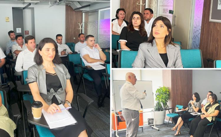 FCHAIN menecerləri "Layihələrin İdarə Edilməsinin Əsasları" mövzusunda beşgünlük təlimə başladılar 