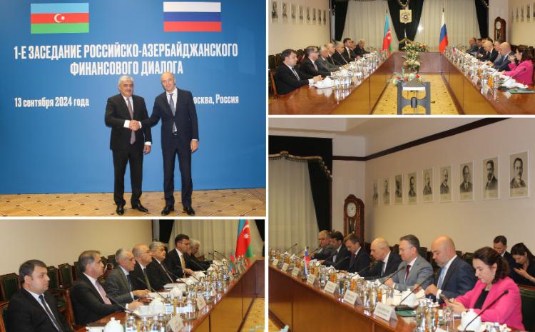1-ci Azərbaycan-Rusiya Maliyyə Dialoqu keçirilib 