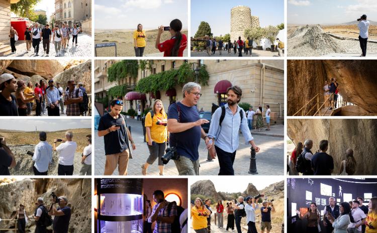 Для иностранных СМИ, приезжающих на Formulа 1 Qatar Airways Гран-при Азербайджана 2024, был организован тур 