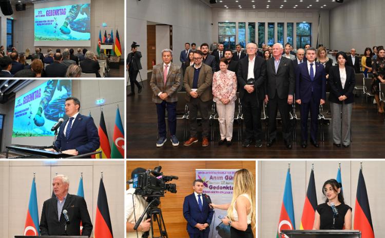 Azərbaycanın Almaniyadakı səfirliyi 27 sentyabr - Anım Günü ilə əlaqədar Berlində tədbir təşkil edib 