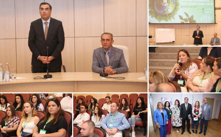 Young leaders from 18 countries participate in discussions held at Baku Higher Oil School 