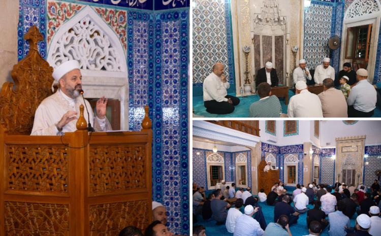 Peyğəmbərimizin Mövludu ilə əlaqədar Şəhidlər Məscidində  tədbir keçirildi 