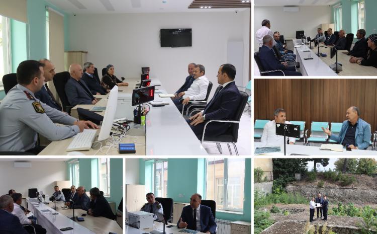 Qədim Şamaxı (Xınıslı) dünya əhəmiyyətli arxeoloji abidəsinin mühafizə vəziyyəti müzakirə olunub 