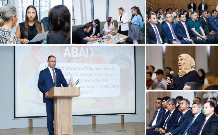 "ABAD" işğaldan azad edilmiş ərazilərin sakinlərinə təqdim olunub 