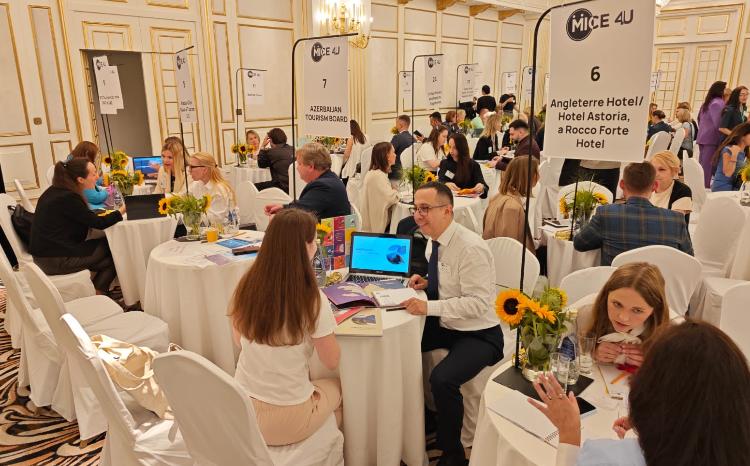 Azərbaycanın işgüzar turizm potensialı Moskvada təbliğ olunur 